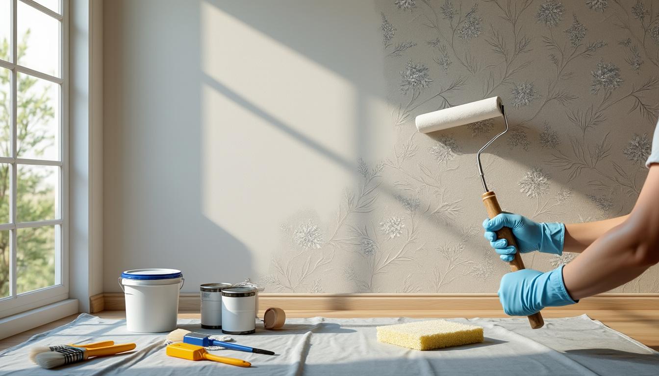 découvrez comment peindre sur du papier peint avec des conseils sur les conditions idéales, la préparation nécessaire et les peintures adaptées pour un résultat optimal.