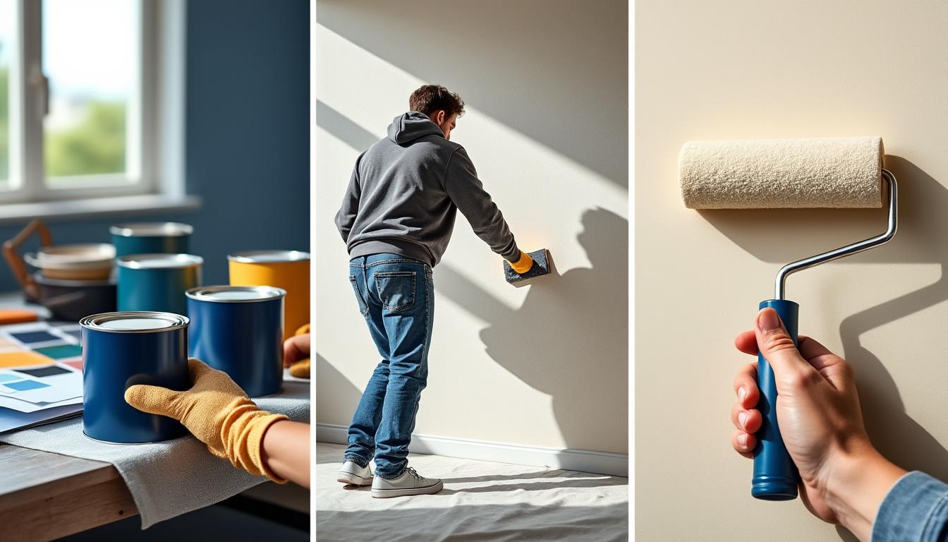 apprenez à peindre un mur efficacement grâce à nos conseils pour choisir la peinture adaptée, préparer correctement le support et appliquer la peinture comme un professionnel.