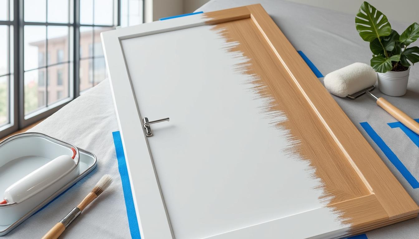 apprenez à peindre une porte intérieure avec des conseils pratiques sur la préparation, la peinture et les finitions pour un résultat professionnel et impeccable.