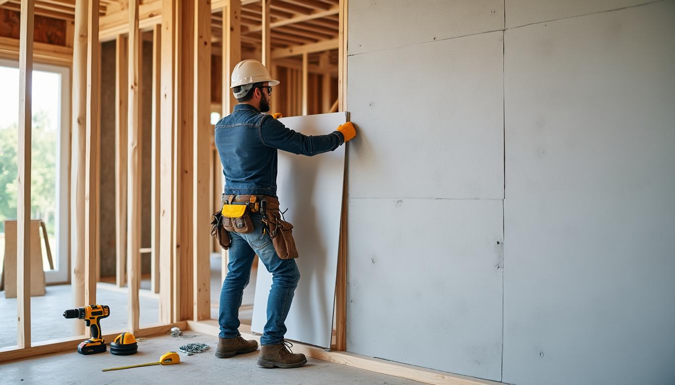 apprenez à poser du placo sur une ossature bois grâce à notre méthode professionnelle en 7 étapes simples et efficaces, idéale pour vos travaux de rénovation ou construction.