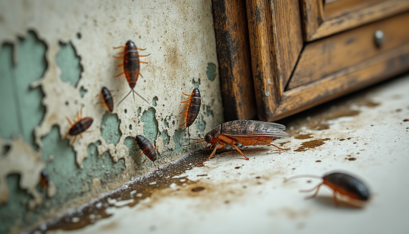 apprenez à identifier et éliminer efficacement les insectes d'humidité dans votre maison pour préserver un environnement sain et éviter les dégâts.