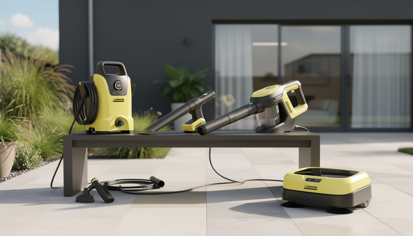 découvrez comment choisir les outils d'entretien extérieur karcher en 2026 pour un jardin impeccable et un nettoyage efficace tout au long de l'année.