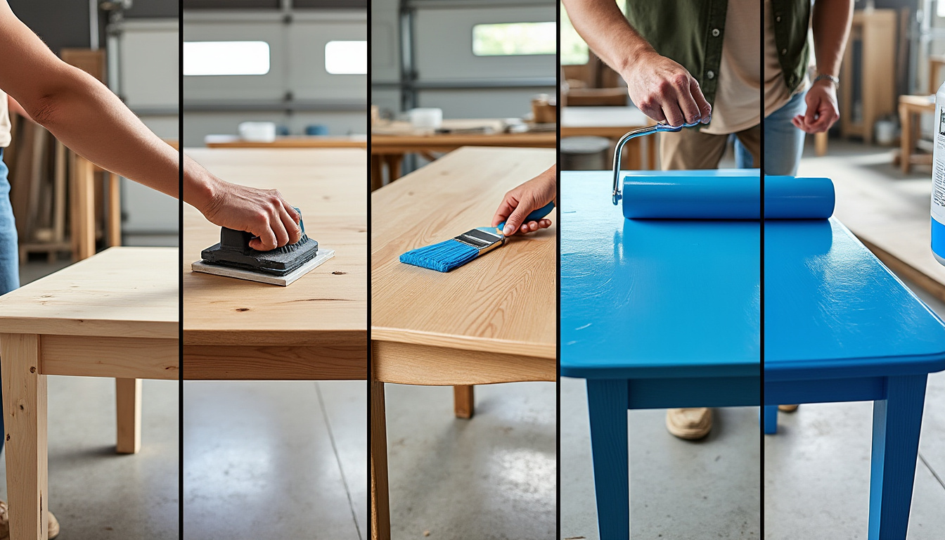 apprenez à transformer un meuble en bois grâce à notre tutoriel étape par étape. découvrez toutes les techniques de peinture pour donner une nouvelle vie à vos meubles.